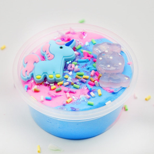 Unicorn Puff Slime