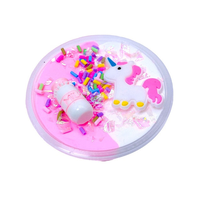 Unicorn Puff Slime